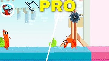 ⚡⚡Sausage Run 🔪Trailer All Level Gameplay Android IOS New Game