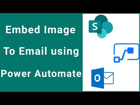 Power Automate - How to Embed Image in Email Body | MS Flow.