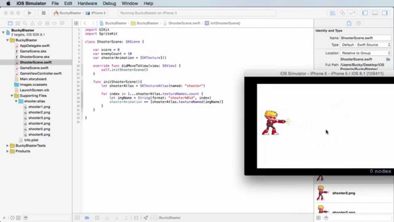⁣iOS Development with Swift Tutorial - 35 - Building the Animation