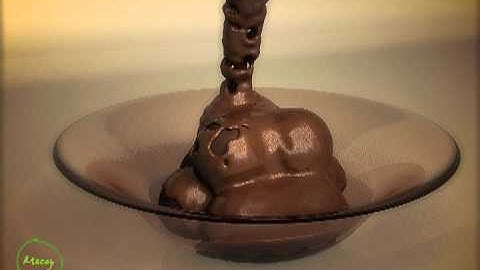 Realflow Chocolate Simulation