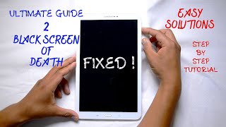 ultimate guide to fix black screen of death fixed samsung galaxy tab android mobile phone easy reset