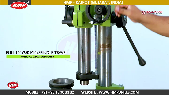 250MM Center Pillar Drilling Machine Manufacturer Rajlaxmi Machine Tools