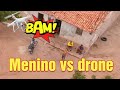 Drone aterrorizando o interior do Ceará.