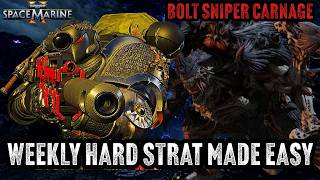 Deathwatch Sniper Makes This Week’s Hard Stratagem Easy | Space Marine 2