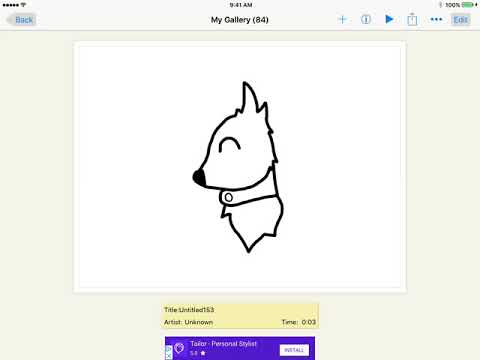 How to draw Arctic/ Fox wolf - YouTube