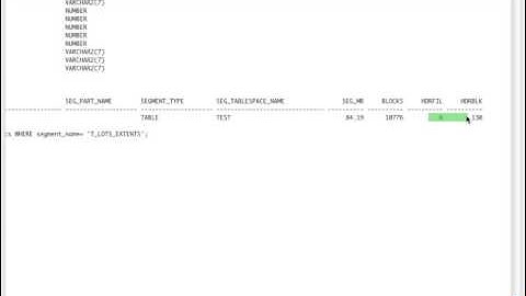 Oracle full table scans direct path reads object level checkpoints ORA 8103s 241747512