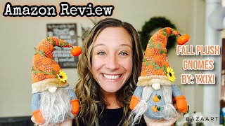 Fall Plush Gnomes- handmade