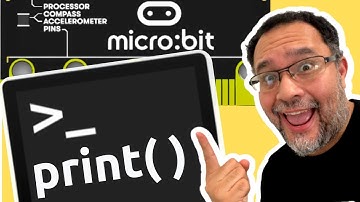 Curso de Robotica [Video Tutorial 12] - Función PRINT con MicroPython - [UTSource]