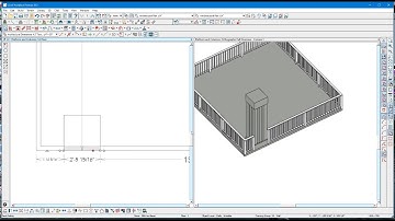 Railings and Columns Made Good using Chief Architect
