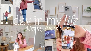 DAY IN MY LIFE with my iPhone 15 Pro! camera test, everyday uses, battery life, + MORE by julia k crist 9,812 views 2 months ago 15 minutes