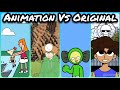 Animation Vs Original | TikTok Compilation from @cooldudemel