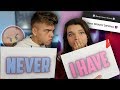 NEVER HAVE I EVER WITH MY GIRLFRIEND (SKINNY DIPPING?!)