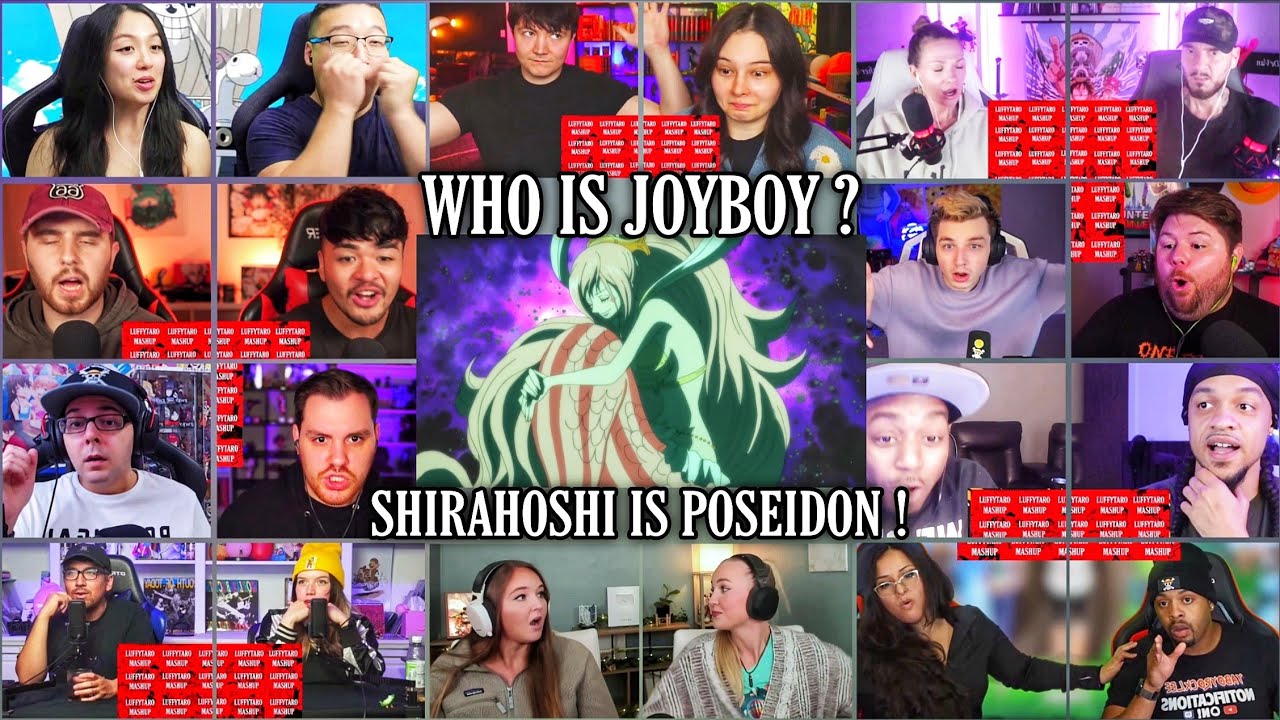 Who is Joyboy ? Shirahoshi is The Poseidon Reaction Mashup | One Piece Episode 548-569-570