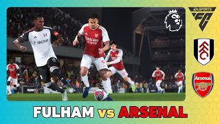 FULHAM vs ARSENAL - Premier League 2023/24