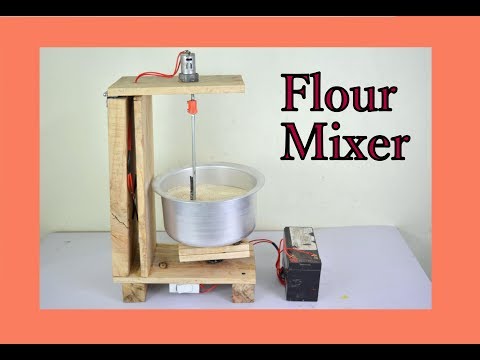 how-to-make-dc-stand-mixer-(flour-mixer)-at-home