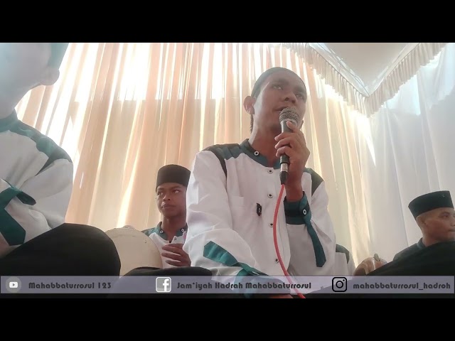 MAHABBATURROSUL  - YA HABIBI & AHMAD YA HABIBI | INDRAMAYU BERSHALAWAT | Voc. Haikal & Arli!! Ajiib class=