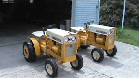 1964 Cub Cadet 70 and 1965 Cub Cadet 100