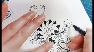 Easy Zentangle step by step patterns for beginners；简易禅绕画基础图样步骤分解； pattern tutorial;