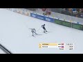 Men's Relay Seefeld 2019 - France sprints past Finland (Swedish Commentary)