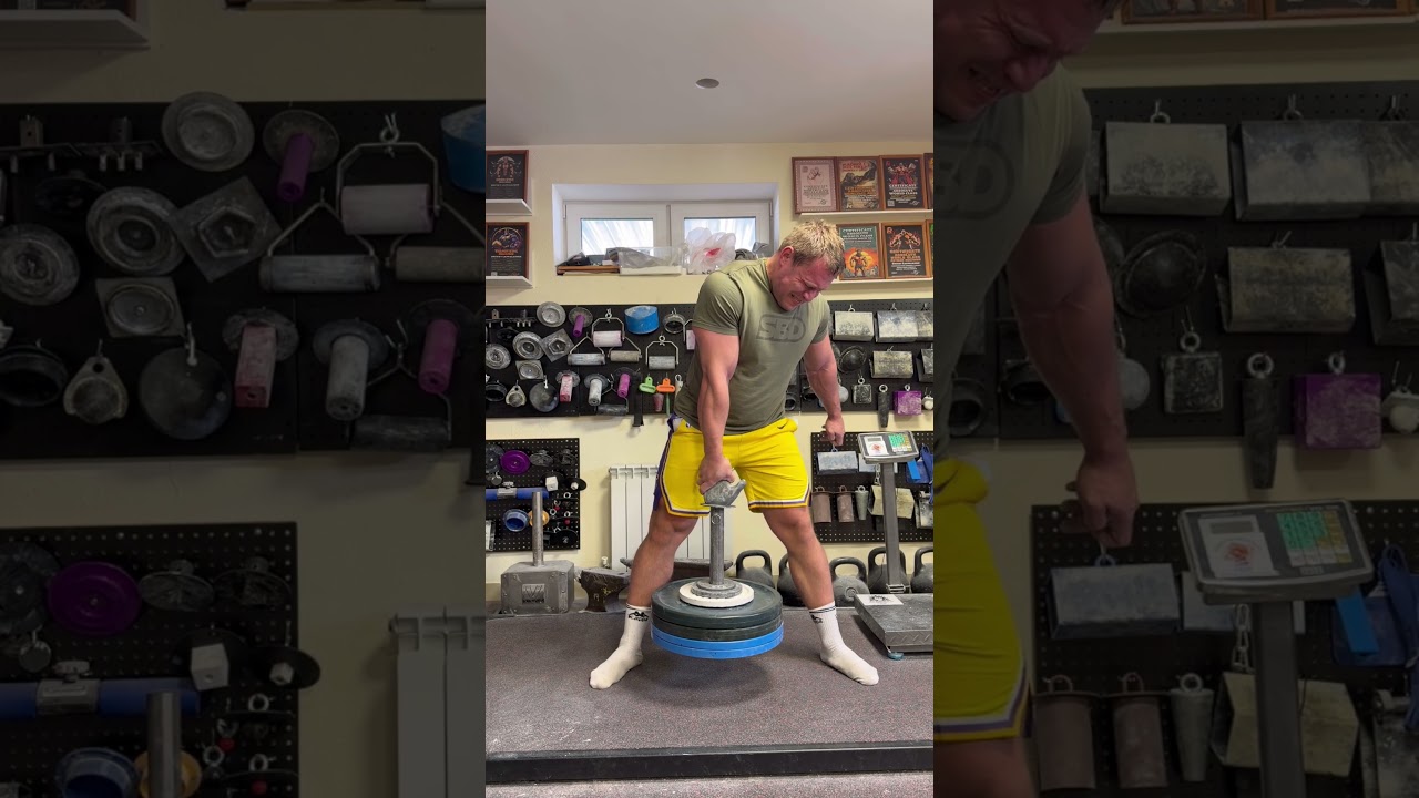 Dmitry Lappalainen (RUS) CRUSH HAND HOLD 90 KG 16.5 sec (RH)