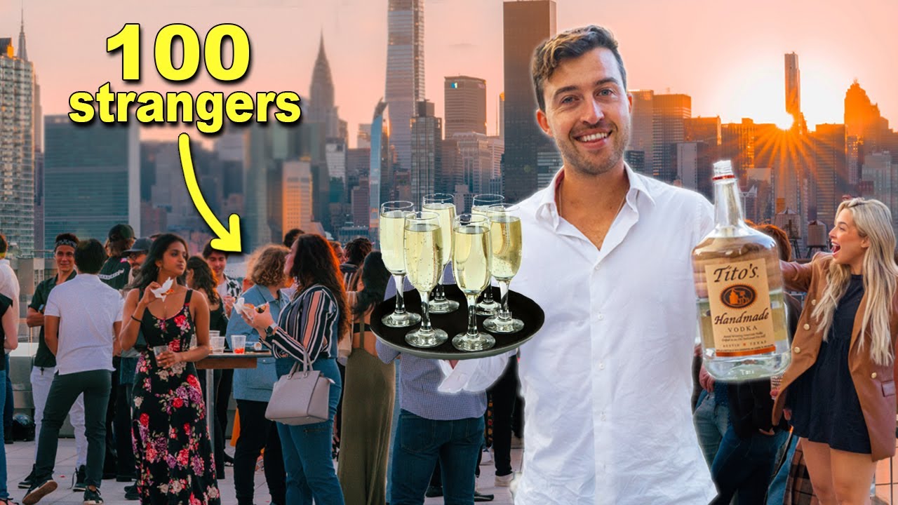 Throwing World’s Most INTERNATIONAL Party (100 Strangers 100 Countries)