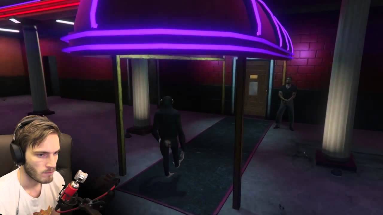 Pewdiepie - 當猩猩去夜店CHIMP GOES TO STRIPCLUB『中文字幕』
