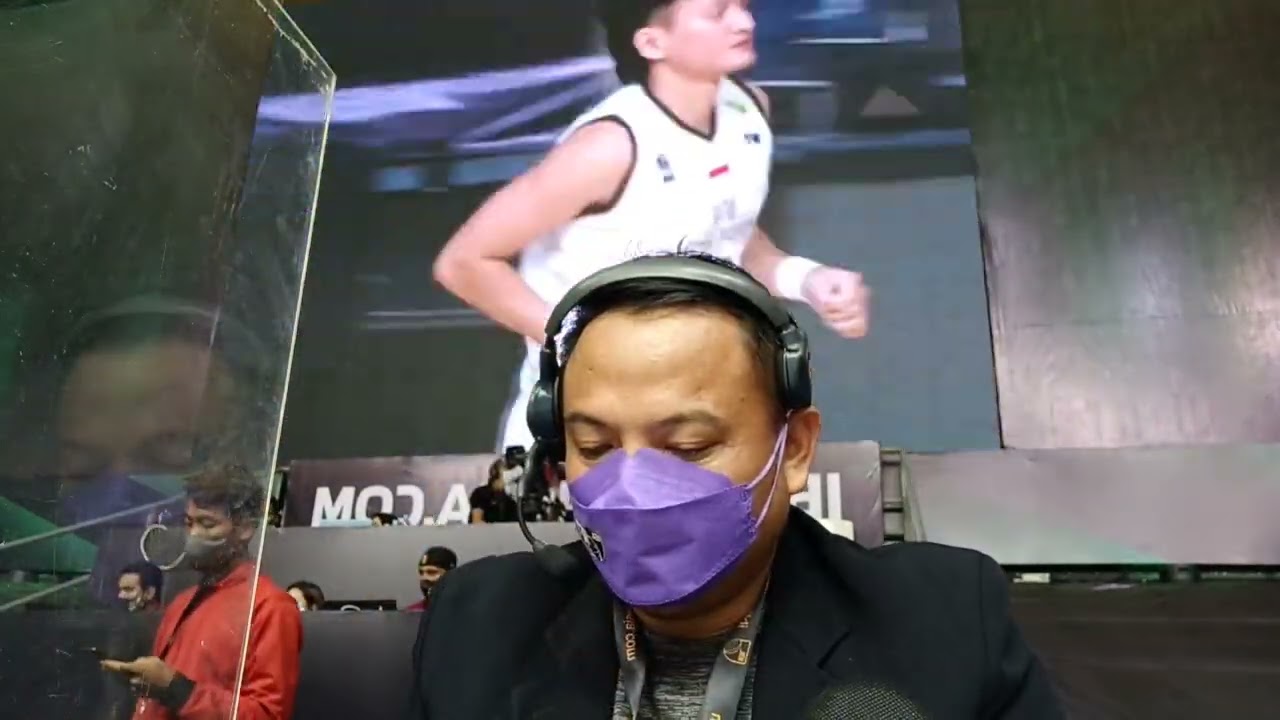 Starting Five DNA Bima Perkasa Jogjakarta vs Evos Thunder Bogor. IBL Tokopedia Seri 1 Jakarta