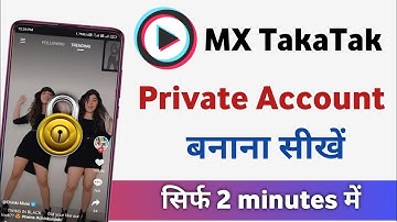 mx taka tak private account kaise banaye | mx taka tak video private kaise kare