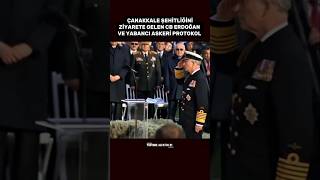 Cb Erdoğan Ve Yabancı Askeri Protokol Şehitlik Ziyareti
