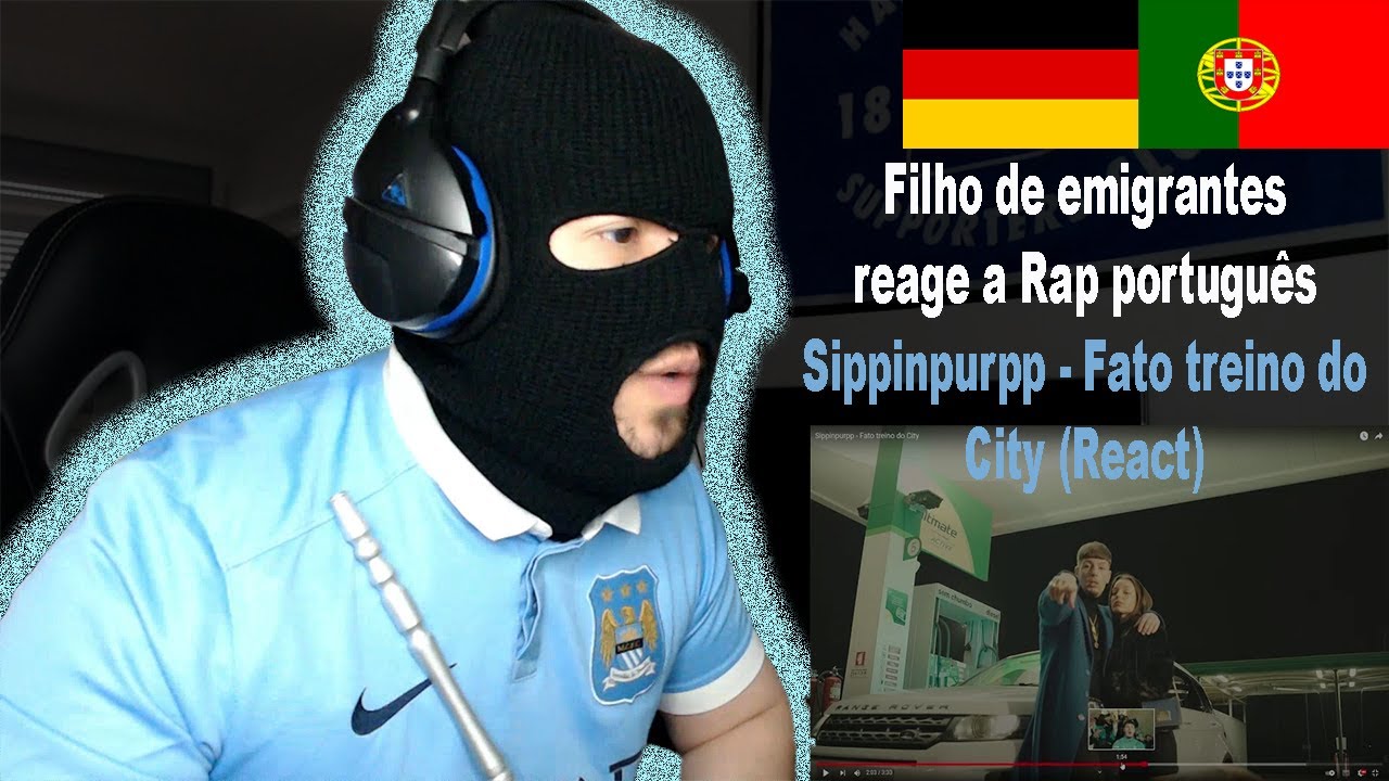 Sippinpurpp - Fato treino do City (React) I Filho de Emigrantes reage a Rap português#139