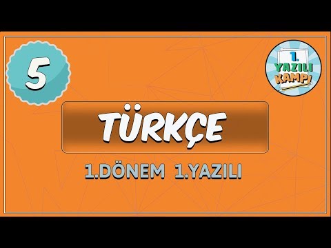 5. Sınıf Türkçe