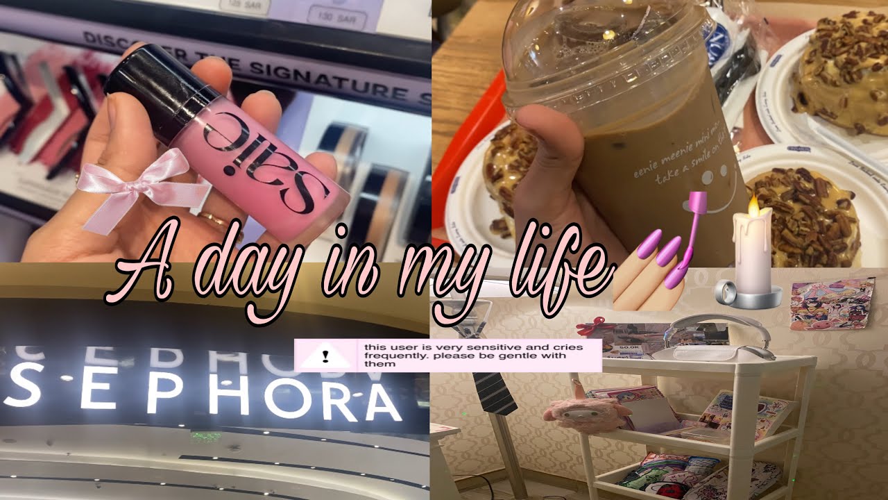 A day in my life 🎀🕯️💅🏼