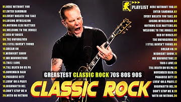 Best Classic Rock Songs Of All Time 🔥 Metallica, Queen, AC/DC, Nirvana, U2, Aerosmith, Led Zeppelin