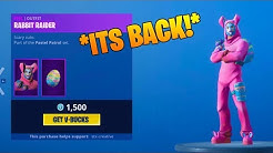 fortnite item shop bunny brawler returns november 28 2018 fortnite battle royale duration 1 37 - how to return an item in fortnite battle royale