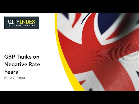 GBP/USD Tanks On Negative Rate Fears