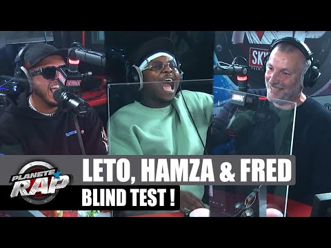 Youtube: LETO, HAMZA et FRED s’affrontent dans un BLIND TEST ! #PlanèteRap