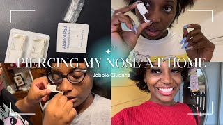 At Home Nose Piercing Kit Both Sides | DIY Nose Piercings