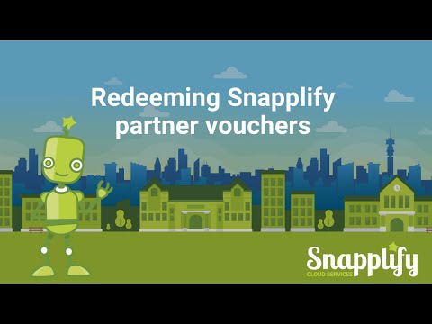 Redeeming Snapplify partner vouchers