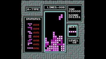 Tetris Gameplay (Nes)