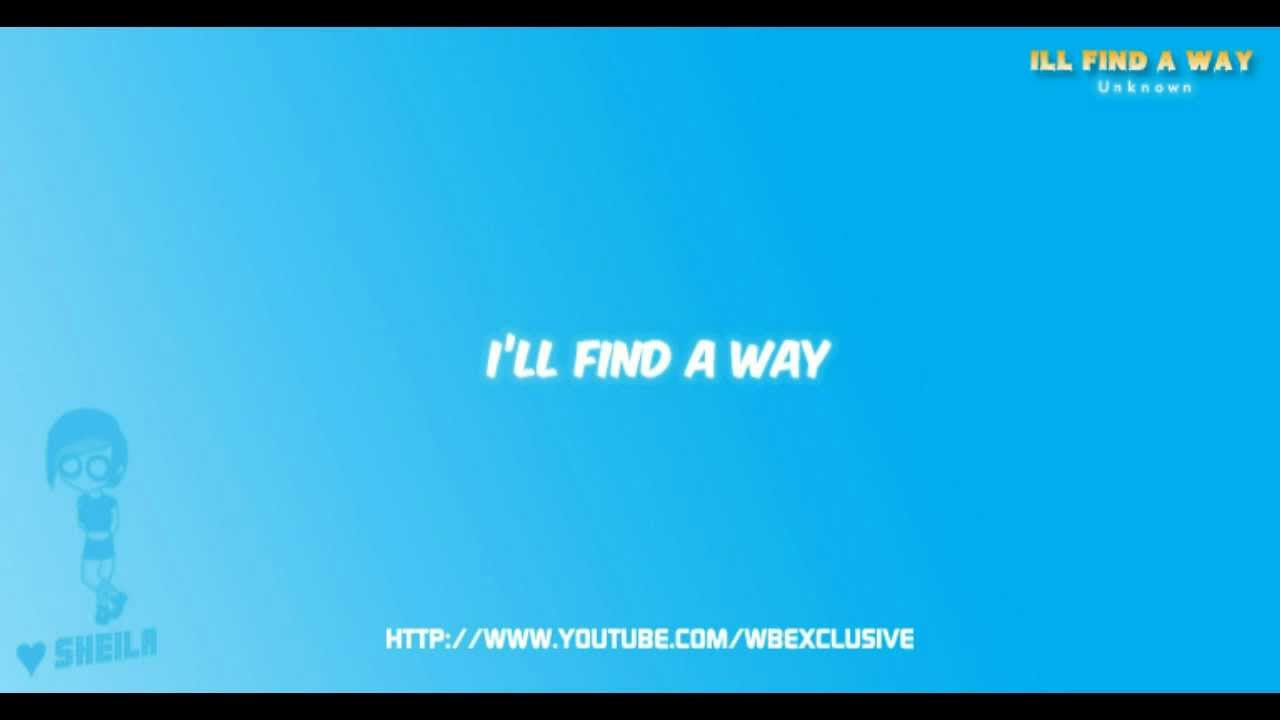 I'll find a way - Jupiter Falls with on-screen lyrics [wbexclusive]