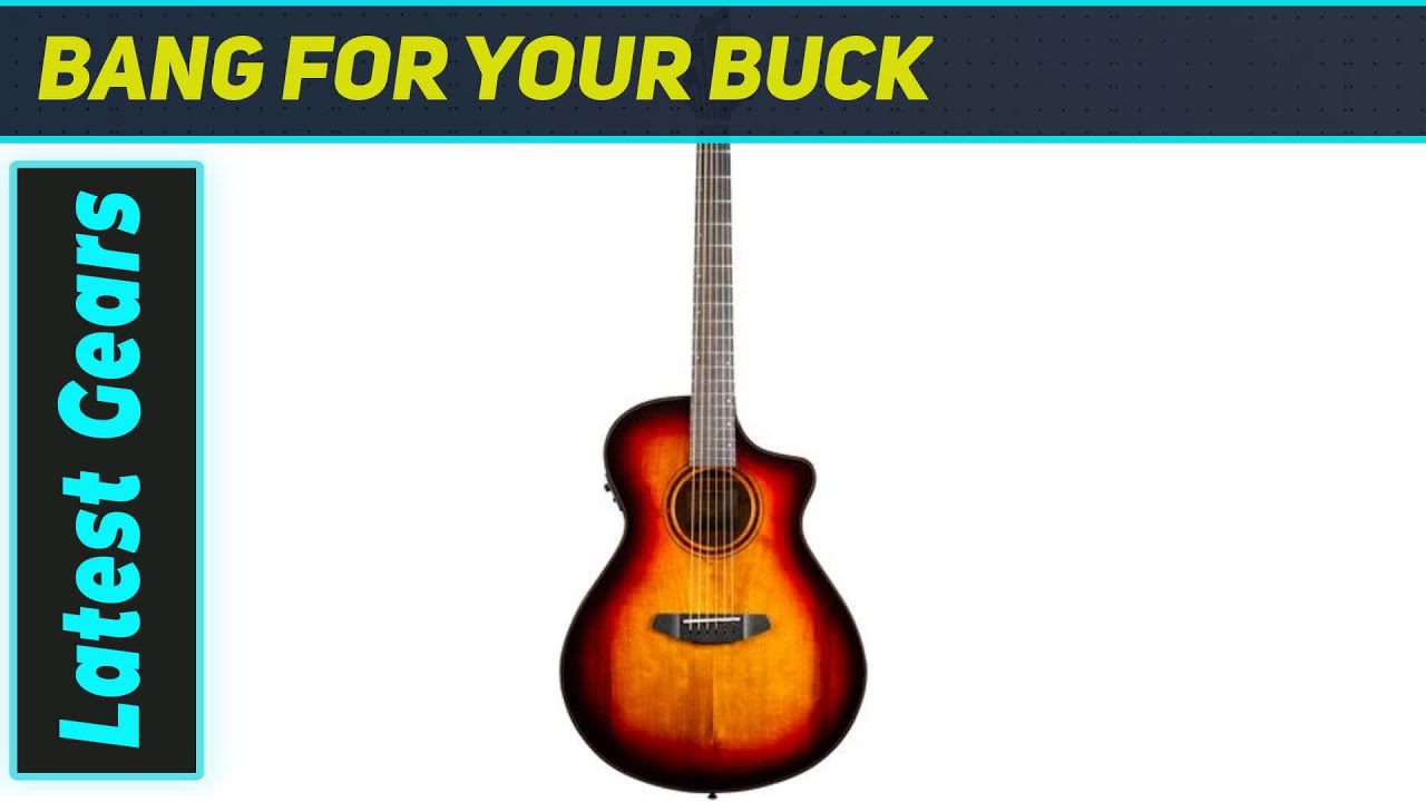 Breedlove Pursuit Exotic S Concert: Stunning Myrtlewood Tone