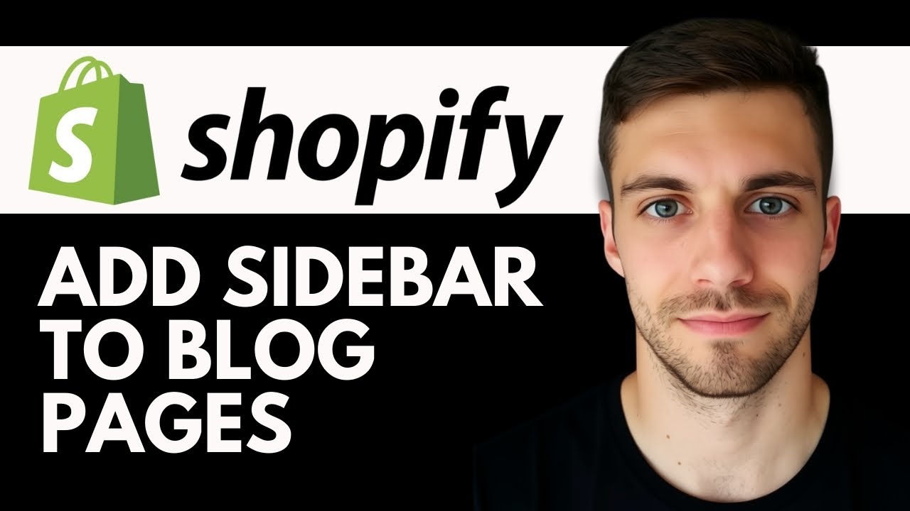 How to Add a Sidebar to Shopify Blog Pages 2026 (Step by Step Guide)