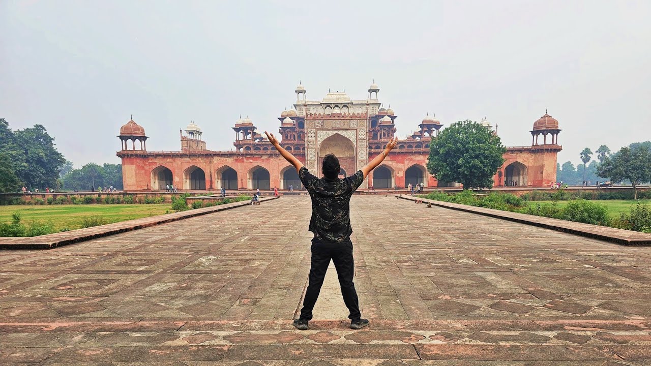 TOMB OF AKBAR (4K), SIKANDRA AGRA