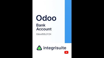 Odoo Setup - Bank - OdooISSL0124 #odoo
