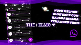 💜 - Novo WhatsApp Mod (ΤΗΞ ⍿ ΕlϺΘ 𖣂) PRIMARIO tema roxo "VIBES" rajando muito | Pacote: com.whatsapp screenshot 5