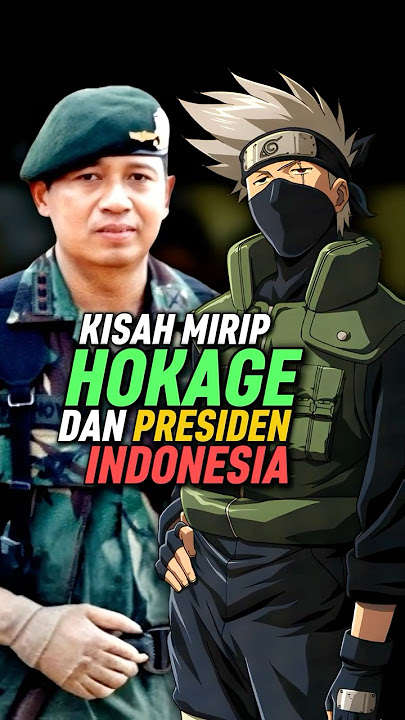 Hokage Yang Kisah Nya Mirip Seperti Presiden Indonesia #shorts