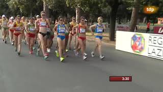 Campeonato del Mundo Marcha por equipos Roma 2016 20Km  Femenino