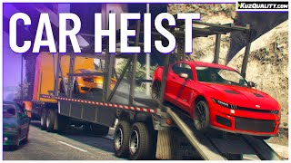 FiveM Script | Car Heist [QB ESX] | KuzQuality (Gameplay)