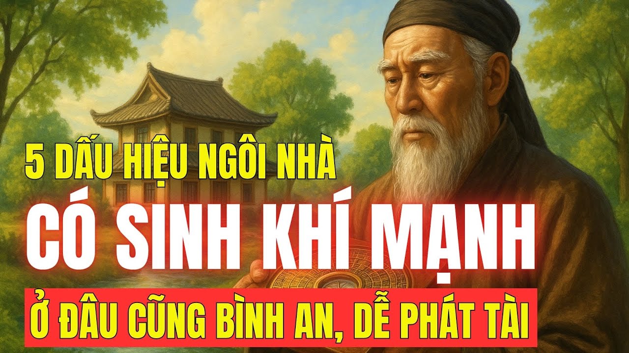5 Dấu Hiệu Ngôi Nhà Có Sinh Khí Mạnh – Ở Đâu Cũng Bình An, Dễ Phát Tài | Phong Thủy Cổ Xưa