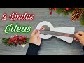HERMOSAS MANUALIDADES CON RECICLAJE PARA NAVIDAD 🎄 IDEAS NAVIDEÑAS/ CHRISTMAS DIY/ ARTESANATO / DIY